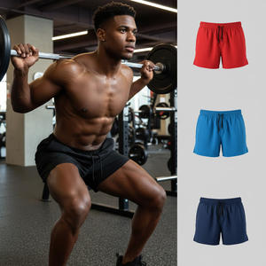 Shorts de bain pour hommes personnalisés avec logo, vente en gros, shorts de sport pour hommes, entraînement fitness, été, séchage rapide, shorts de gym, shorts de jogging athlétiques - Product Image 1