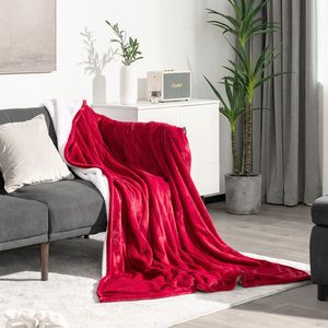 Coperta Elettrica Riscaldante 84x62 Pollici con 5 Livelli di Calore in Pile Corallo con Filo Riscaldante PTC per Uso Domestico e Alberghiero - Product Image 1