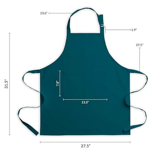 Custom Logo Sleeveless Cotton Canvas Kitchen <b>Apron</b> with Washable Feature for Cooking and Baking - Product Image 6