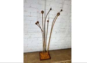 Campana Colgante de Metal con Forma de Flor para Jardín, Estaca Decorativa para Patio Exterior, Adorno de Paisaje Estilo Linterna - Product Image 3