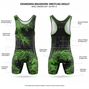 Traje de Lucha Libre Personalizado con Logotipo de Marca, Diseño Sublimado para Hombre, Material Personalizado para Entrenamiento de Grappling - Product Image 2