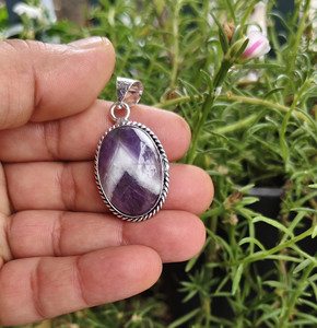 Wholesale Premium Quality Chevron <b>Amethyst</b> Natural Gemstone <b>Pendant</b> Necklace New Trending Hot Products Carved Crystal Ball - Product Image 6