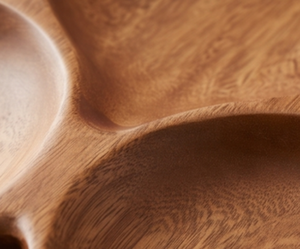 Plato de Servir de Madera Premium con Forma de Hoja, Diseño Clásico, Color Sólido, para Fiestas, Hogar, Restaurante, Elegante Adorno de Mesa - Product Image 2