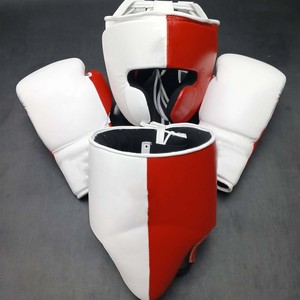 Juegos de Boxeo al Por Mayor, Guantes de Boxeo Personalizados, Protector de Cabeza, Protector Inguinal, Juegos de Boxeo de Cuero Genuino de Primera Calidad - Product Image 1