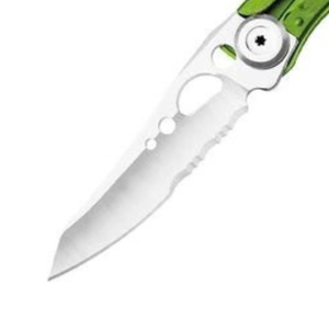 Green Silver Folding Pocket Knives with <b>Stainless</b> <b>Steel</b> Sharp Blade Lightweight Metal Handle Pocket Clip Compact EDC <b>Outdoor</b> Uti - Product Image 4