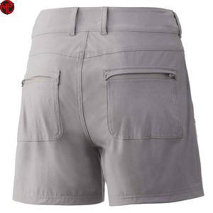 Shorts de pêche décontractés et sportifs pour hommes, coupe droite ample, multi-poches, imperméables, respirants, pour le travail - Product Image 4