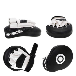 Almohadilla de enfoque para entrenamiento de boxeo y deportes, de cuero genuino o sintético, transpirable y personalizable. - Product Image 5