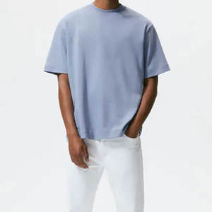 Collection de mode urbaine moderne pour hommes, t-shirt ample en coton, tee-shirt surdimensionné, tenue décontractée confortable pour tous les jours - Product Image 2