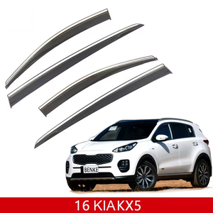 ขายตรงจากโรงงาน ชุดบังแดดหน้าต่างแบบเทปติดคุณภาพสูงสำหรับ KIA Sportage R ปี 2018 - Product Image 2