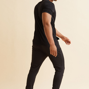 Pantalones Deportivos de Algodón Orgánico Personalizados OEM para Hombre, de Secado Rápido, Cintura Elástica, Estilo Atlético, para Adultos, Gran Venta - Product Image 5