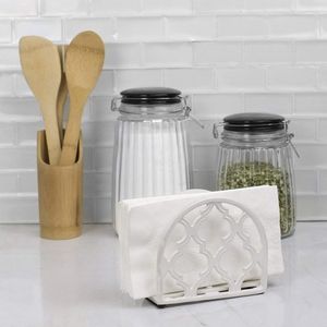 Premium Iron <b>Tissue</b> <b>Holder</b> Strong Napkin Dispenser Modern Table Organizer for Dining <b>Kitchen</b> Bathroom Everyday Use - Product Image 5