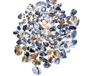 Piedra de Ágata Dendrítica Natural de Primera Calidad, Pulida, para la Producción de Colgantes, Anillos, Pulseras y Pendientes - Product Image 4