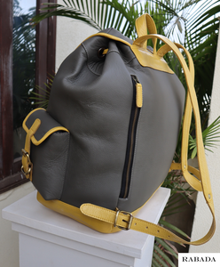 กระเป๋าเป้สะพายหลังสำหรับเดินทางหนังแท้ขนาดใหญ่ใส่ได้ทุกเพศโลโก้ที่กำหนดเองโพลีเอสเตอร์ซับในซิปปิดกันขโมยความจุ20-35L ภายใน - Product Image 3