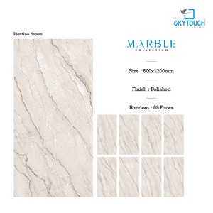 Azulejos de porcelana de 600x1200, acabado brillante y mate, azulejos de gran tamaño para pisos y paredes, elegantes para sala de estar, baño y cocina. - Product Image 3