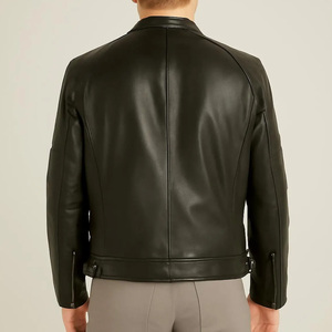 Breathable Lightweight Cow Hide Made Men Genuine Leather <b>Jacket</b> Hot Selling Fashion Trendy Look Genuine <b>jacket</b> for men - Product Image 1