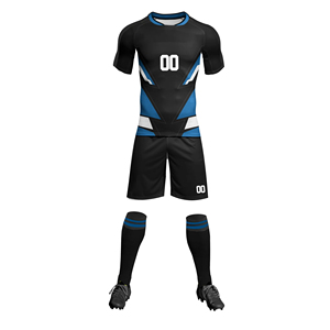 Conjunto de Uniforme de Fútbol Personalizado, Transpirable y de Secado Rápido, con Cintura Elástica, para Venta al Por Mayor - Product Image 1