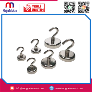 Gancho Magnético Permanente de Alta Resistencia, Imán Industrial de Neodimio (NdFeB) Potente para Uso en Garajes, Talleres y Almacenes - Product Image 2