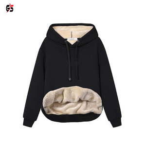เสื้อฮู้ดดี้โอเวอร์ไซส์หนานุ่ม ระบายอากาศได้ดี สำหรับผู้ชาย ผ้าฝ้ายฟลีซ 100% เสื้อผ้าฤดูหนาวอุ่นสบาย รับสกรีนโลโก้แบรนด์ - Product Image 2