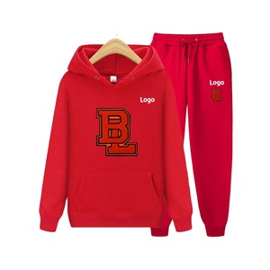 Conjunto de chándales con cremallera para hombre, ropa deportiva, dos piezas, informal, nuevo Otoño, chándal bordado de chenilla para hombre - Product Image 6