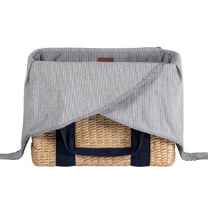 Panier de pique-nique isotherme en jacinthe d'eau, fait main, panier de rangement, vente en gros, écologique, fabriqué au Vietnam - Product Image 5