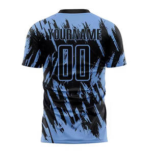 เสื้อฟุตบอลผ้าสเตรชใส่สบาย น้ำหนักเบา ระบายเหงื่อได้ดี สำหรับโรงเรียน ชมรม ทีม และตลาดขายส่ง - Product Image 2