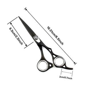 Premium Japanese Style Hair Scissors Professional Barber <b>Shears</b> Convex Edge Stainless Steel Salon Hair Cutting <b>Tool</b> - Product Image 5