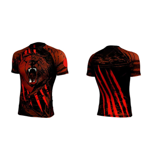Tenue d'arts martiaux sur mesure : Combinaison Rash Guard MMA de haute qualité pour hommes, survêtement et short de grappling BJJ fitness - Product Image 6