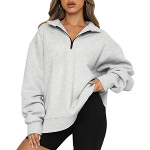 Oferta Caliente: Sudaderas y Hoodies Oversize para Mujer, Sudaderas con Media Cremallera, Conjuntos de Moda Otoñal, Ropa Y2K, Hoodies para Mujer - Product Image 6