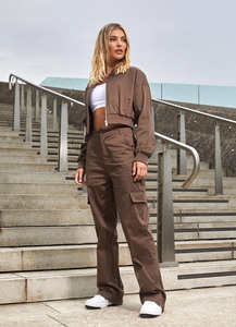 Pantalones Cargo para Mujer Jimieson Apparel, Ropa de Moda al por Mayor, Streetwear de Alta Calidad, Corte Holgado, 100% Algodón, Anti-Pilling, Elástico - Product Image 6