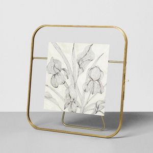Elegant Metal And Glass Photo <b>Frame</b> For Modern Home Decoration Wedding Gift Tabletop Display - Product Image 1