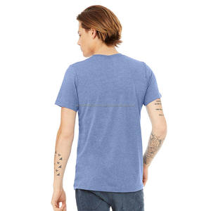 Vêtements personnalisés T-shirt unisexe à col en V T-shirt à manches courtes à col en V pour homme T-shirts pour homme - Product Image 4