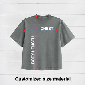 T-shirt pour homme en coton de haute qualité 210 g/m², surdimensionné, jersey lourd, taille plus, t-shirt uni pour impression - Product Image 3