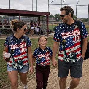 Camiseta de Softbol Personalizada con Dos Botones - Camiseta de Béisbol con Nombre, Número y Logotipo, Uniforme de Equipo para Hombres, Mujeres, Jóvenes y Niños - Product Image 5