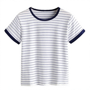 Superventas para Triblend Performance Cuello redondo Ringer Camiseta Algodón Poly Viscosa Jersey Pigmento Impreso Formal Precios bajos - Product Image 1