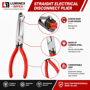 LUMINEX IMPEX <b>Long</b> <b>Nose</b> Stainless Steel Lightweight Jewelry Making Pliers for Jewelry Polishing DIY & Bracelet Making - Product Image 3
