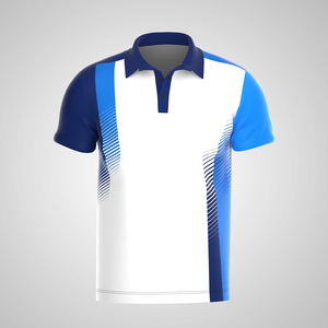 Vêtements de golf athlétiques en polyester et élasthanne OEM, broderie de logo personnalisée, couleur et design personnalisés, polos pour hommes fabriqués au Pakistan - Product Image 5