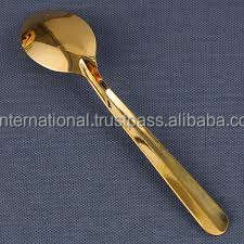 Ensemble de cuillères à fourchette en laiton, 4 pièces, avec emballage de styliste, meilleure qualité et utilisation à la main, offre spéciale - Product Image 5