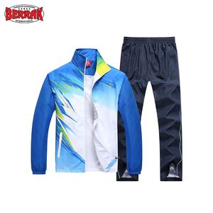 Berrak Sportswear Men New Spring Autumn Sets Training Suit <strong>2</strong> Piece Jacket+Pant Young Male Wear Casual Tracksuit Asia Size L-4XL - Product Image 2