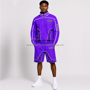 Windbreaker Set Best Custom Unisex 3M Reflective Vintage Autumn <b>Tracksuit</b> Streetwear Casual Sweatsuit Windbreaker - Product Image 1