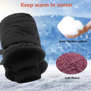 Mitaines de ski imperméables en gros pour l'hiver, mitaines de snowboard chaudes et respirantes, antidérapantes, pour sports de plein air et équipement de cyclisme sur neige - Product Image 5