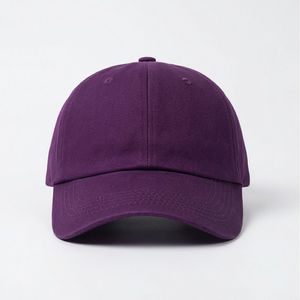 Gorras de Béisbol Color Morado Oscuro para Mujer, Ajuste Perfecto, Refrigerantes, Adaptables, Diseño Superior de Algodón, Estilo Chic Universal - Product Image 1