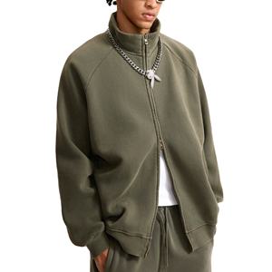 Sweat à capuche oversize avec logo 3d bouffant et fermeture éclair pour hommes OEM sur mesure - Product Image 1