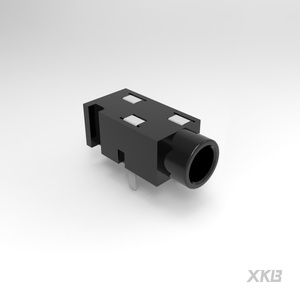 Connecteur XKB PJ-3200 Prise jack 3,5 mm traversante 30V 500mA ROHS pour équipement audio PCB - Product Image 2