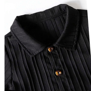 ชุดรีสอร์ทแบบมีโครงในเมืองสำหรับเด็กรุ่นเที่ยงคืนผ้าย่นสำหรับฤดูร้อน - Product Image 3