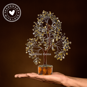 Árbol de la Vida de Labradorita al por Mayor con Alambre Plateado, Piedras Curativas de Gemas, Decoración para el Hogar - Product Image 5