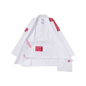 Kimono de Jiu-Jitsu Brésilien (BJJ) personnalisé de qualité supérieure en tissu perlé blanc, approuvé par l'IBJJF, durable, pour arts martiaux mixtes (MMA), uniforme pour hommes et femmes - Product Image 1