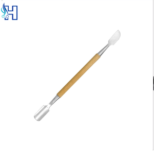 Lime à pieds et repousse-cuticules en acier inoxydable et pierre, outil de manucure et de soin des ongles, haute qualité, professionnel, durable - Product Image 1