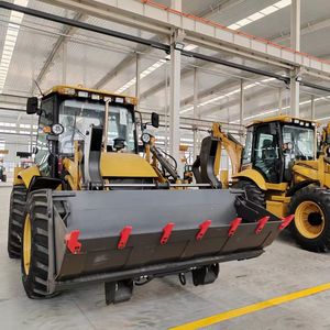 รถตักล้อยางคุณภาพพรีเมียมจากจีน OEM เครื่องยนต์ดีเซล รถขุดขนาดเล็ก สำหรับงานก่อสร้างในฟาร์ม ใช้งานหนัก - Product Image 1