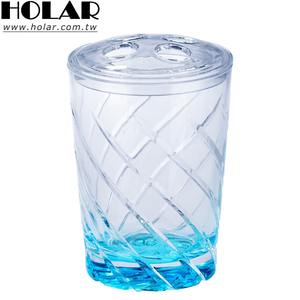 [Holar] Almacenamiento de cepillo de dientes de 4 ranuras transparente e irrompible de Taiwán para Baño - Product Image 1