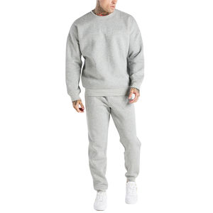 Conjuntos Deportivos de Dos Piezas de Felpa Personalizados para Hombre, Conjunto de Alta Calidad, Pantalones Deportivos Cómodos y Transpirables, Ropa Deportiva para Hombre, 100% Algodón - Product Image 1